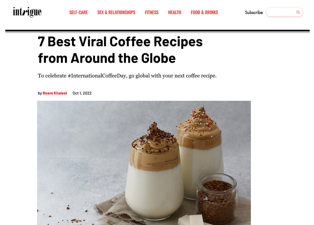 7 Best Viral Coffee Recipes from Around the Globe