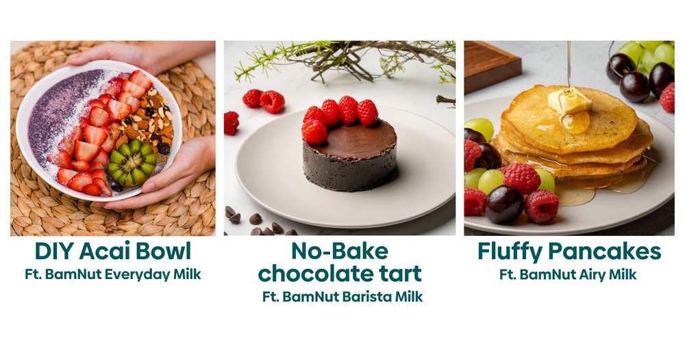 The proof is in the pudding – Amazing desserts you can make with BamNut milk!