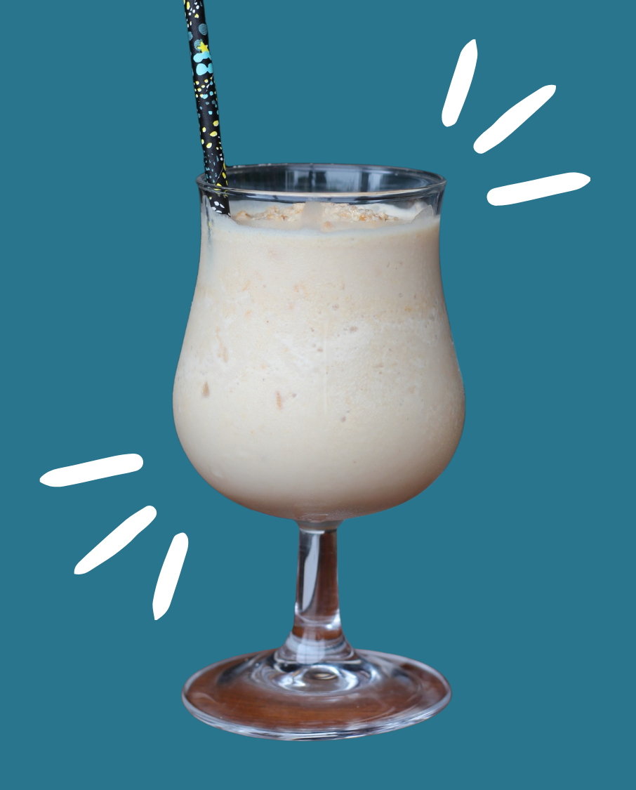 BamNut Shake with Spiced Rum