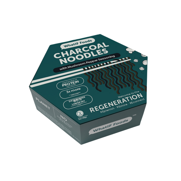 Charcoal Single Serve Noodles [8 servings/carton]