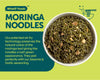 Moringa Noodles with Sesame Garlic Sauce